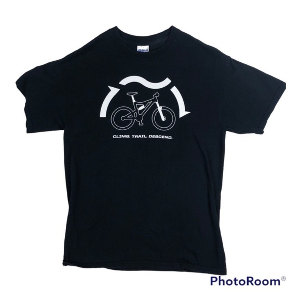 Fox Racing Team Shirt Mens M Short Sleeve Cotton Black